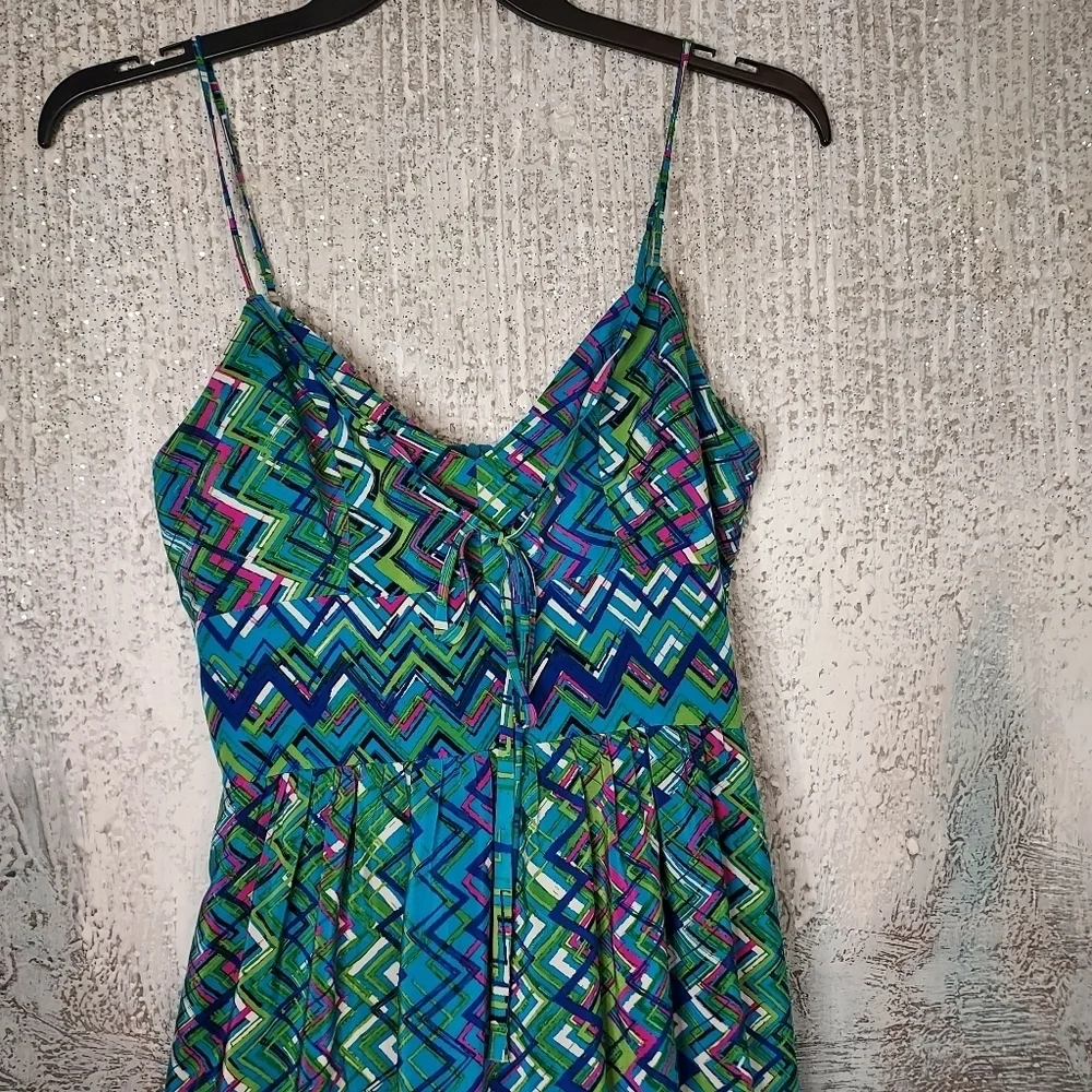 Amanda Uprichard 100% Silk Print Dress - Picture 10 of 14